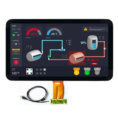 태양광으로 읽을 수 있는 21.5 인치 TFT LCD 디스플레이 USB 터치 스크린, 중국 산업용 TFT 디스플레이 21.5 인치