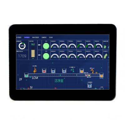 7인치 산업용 안드로이드 TFT 디스플레이 컴퓨터 쿼드 코어 RK3566 800니트 밝기 광온도 4G/WiFi 표면 경도 ≥6H