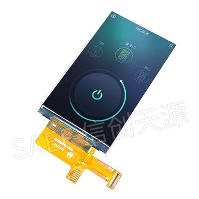 480X800 IPS TFT 터치 LCD 3.1 인치 MIPI 인터페이스 높은 PPI ST7701S