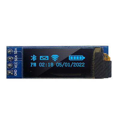 SSD1306 구동기 집적회로와 3V 5V 128x32 OLED 디스플레이 모듈 0.91 인치 4 핀