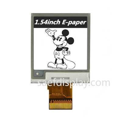 품질  1.54" E-ink Display | 200×200 B/W | SPI Interface | Ultra-Low Power | Industrial Temp. 공장