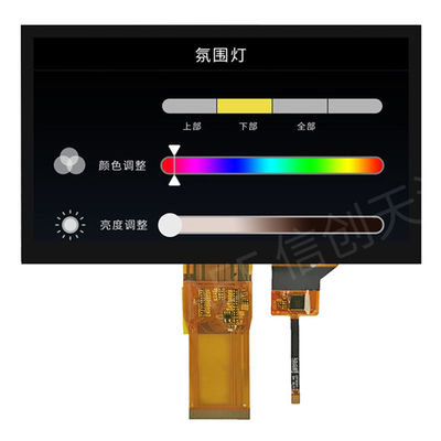 품질  7 Inch TFT LCD Touch Screen Module 1024x600 IPS Full Viewing Angle RGB Interface 공장
