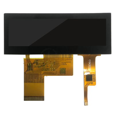 전기 용량 터치 스크린 40 핀과 480x128 3.9 인치 RGB TFT LCD 모듈