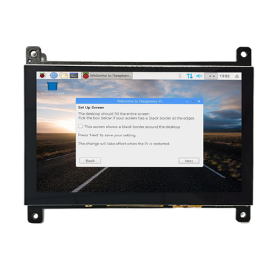 CTP와 라즈베리 Pi4 5 인치 TFT LCD 디스플레이 800x480 도트로 적합한 HDMI
