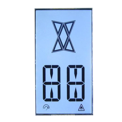 맞춤형 7 세그먼트 LCD 디스플레이 오존 애니온 살균 기계, 신선한 공기 컨트롤러, VA 검은 배경 LCD