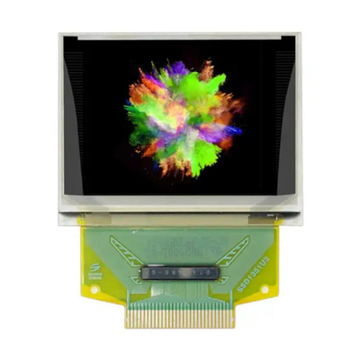 1.27 인치 AMOLED 디스플레이 모듈 UG-2896GDEAF11 SSD1351 컨트롤러 128x96 패시브 매트릭스 30 핀 ZIF 연결 의료 장치