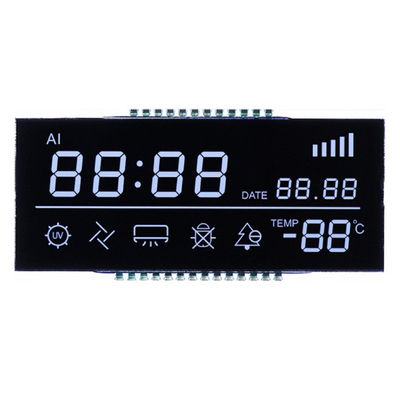 맞춤형 TN LCD 패널, 전압, 전류, 온도, 전력 문자/세그먼트