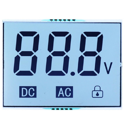 7 세그먼트 LCD 디스플레이, 4자리 8자리 7 세그먼트 LCD, 모노크롬 LCD 디스플레이, LCD 수치 디스플레이