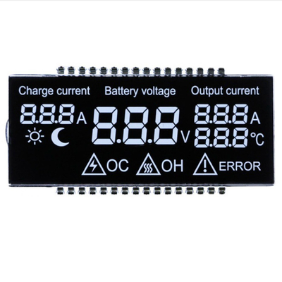 맞춤형 TN LCD 패널, 전압, 전류, 온도, 전력 문자/세그먼트