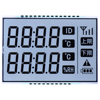 맞춤형 TN LCD 패널, 전압, 전류, 온도, 전력 문자/세그먼트