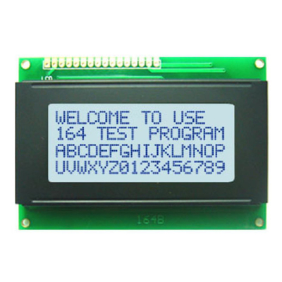 주도하는 백라이트와 문자와 숫자를 조합하는 16x4 캐릭터 LCD 디스플레이 5V