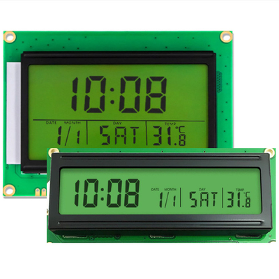 중국 LCD 제조업체 맞춤형 세그먼트 COB HT1621 DP1621 IC SPI MUC 인터페이스 LCD 디스플레이 화면 모듈