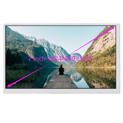 CTP, PCAP 터치 스크린 7인치 1024x600 LVDS TFT LCD 7인치 IPS