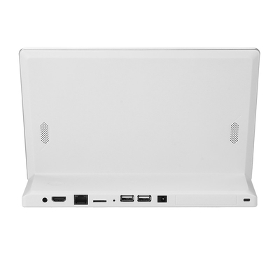 10.1인치 안드로이드 터치 스크린 디스플레이 1280x800 POE RJ45 포트가 있는 L형 데스크톱
