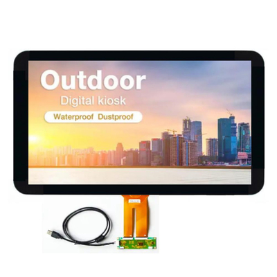 높은 밝기 1000Nits 21.5 인치 IPS TFT LCD 디스플레이 LVDS 인터페이스와 FHD 해상도