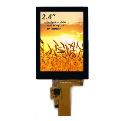 햇빛으로 읽을 수 있는 2.4인치 IPS TFT LCD 디스플레이 ILI9341V 드라이버 SPI 인터페이스