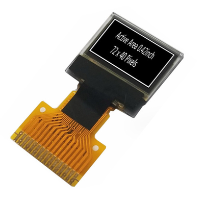 0.42 인치 OLED 디스플레이 모듈 72x40, OEL 디스플레이 모듈 0.42 인치