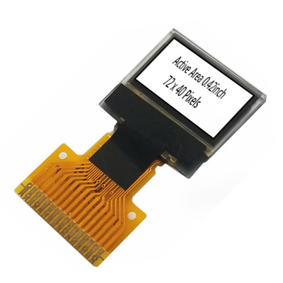0.42 인치 OLED 디스플레이 모듈 72x40, OEL 디스플레이 모듈 0.42 인치