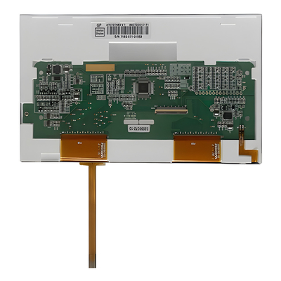 7 인치 산업적 TFT는 저항성 터치 스크린과의 40개 핀 800x480 RGB 인터페이스를 드러냅니다