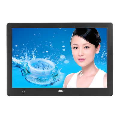 10.1 인치 디지털 사진 프레임 IPS 1280x800 버튼 제어 회전 비디오 및 이미지의 자동 재생
