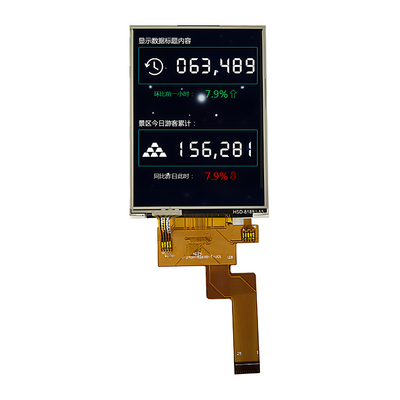 2.4-인치 IPS TFT LCD 디스플레이 QVGA 240x320 해상도 MCU 인터페이스와 RTP