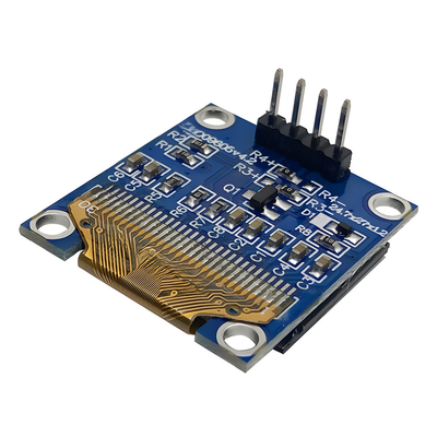 0.96 인치 OLED 디스플레이 4핀 I2C 제어 PCB 보드 흰색 / 파란색 / 노란색 파란색