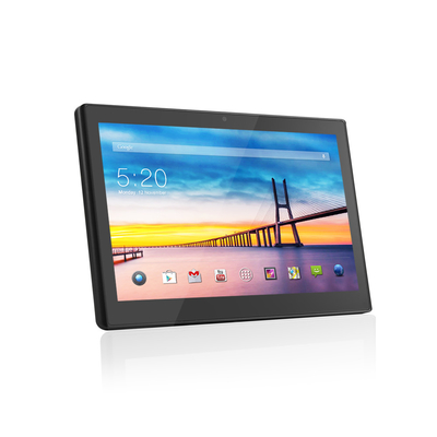 벽에 장착된 10.1 인치 안드로이드 11 OS 와이파이 POE JR45 포트