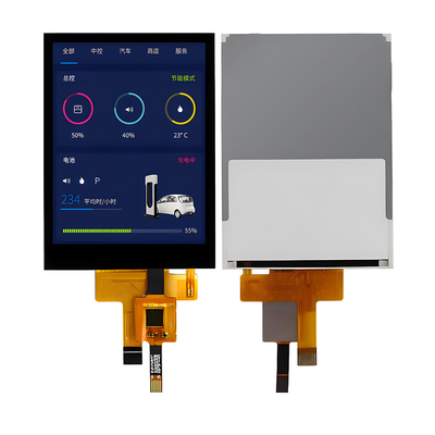 2.8인치 IPS TFT 디스플레이 광 결합 400nits SPI IIC 인터페이스