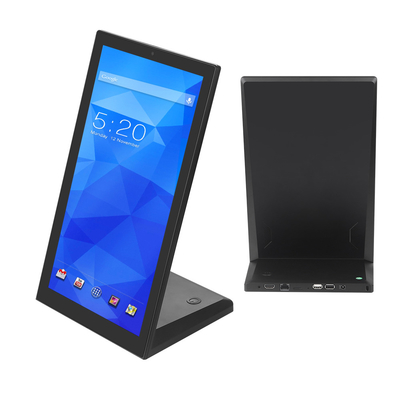 L형 데스크톱 터치 스크린 모니터 RK3566 안드로이드 11OS 태블릿 PC 와이파이 POE LED 라이트 바