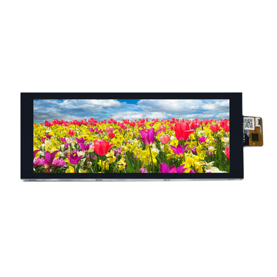 높은 밝기 800nits 6.86 인치 IPS TFT LCD 디스플레이 1280*480 점 CTP와 MIPI 인터페이스