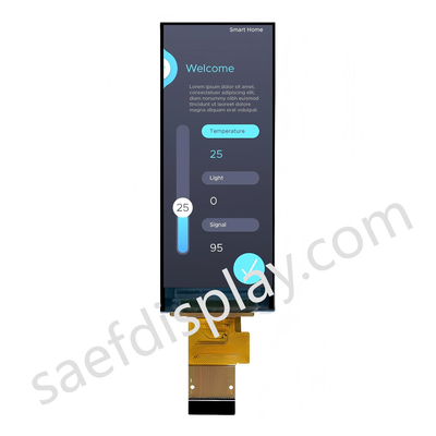 2.2-인치 슬림 IPS TFT LCD 디스플레이 모듈- 200x480 해상도, MIPI 인터페이스, 높은 밝기 570 니트