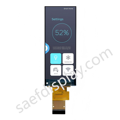2.2-인치 슬림 IPS TFT LCD 디스플레이 모듈- 200x480 해상도, MIPI 인터페이스, 높은 밝기 570 니트