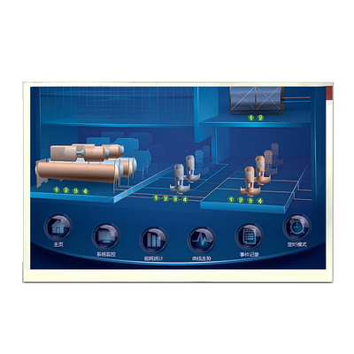 8인치 TFT LCD - 1200nits, FHD 1920x1200 LVDS 산업용 및 야외용