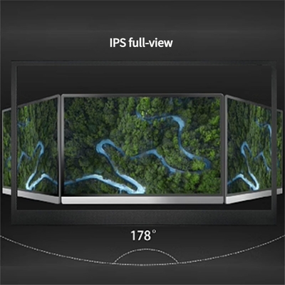 15.6인치 산업용 금속 터치스크린 디스플레이 풀 HD 1920x1080 IPS 패널, 10포인트 정전식 터치