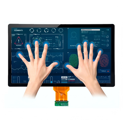 23.8" 산업용 TFT LCD 디스플레이 FHD 1080p 0-50°C LVDS RoHS/REACH PCAP 해상도 1920×1080 픽셀 RGB 스트라이프