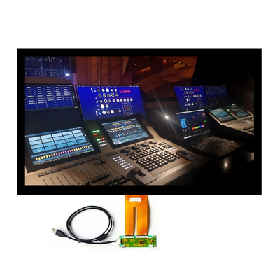 21.5 인치 1000nits 고 밝기 산업 TFT LCD FHD 1080p 와이드 템퍼 USB 터치 RoHS 인증 SFHD2150A01PT-H20%2