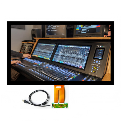 21.5 인치 1000nits 고 밝기 산업 TFT LCD FHD 1080p 와이드 템퍼 USB 터치 RoHS 인증 SFHD2150A01PT-H20%2