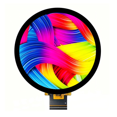 2.8인치 IPS 480x480 원형 TFT LCD 터치 스크린 디스플레이 모듈 ST7701S 산업용 등급 작동 온도 -20°C ~ 70°C