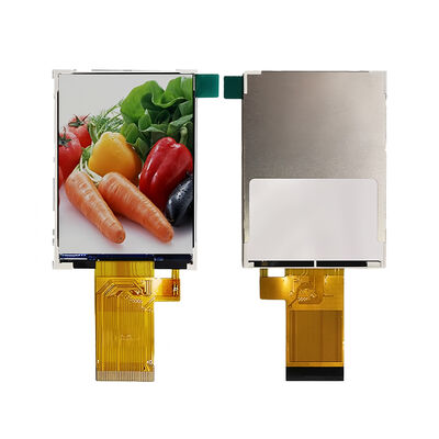 2.8인치 반사형 TFT LCD 디스플레이 모듈 | 240x320 해상도 MCU/SPI | ST7789T3 300 cd/m² | 야외 및 산업용