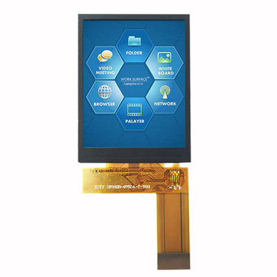 TFT LCD 2.8은 &quot; MCU / SPI / RGB 인터페이스와 시야 각도 240x320 IPS 타입 Tft Lcd로 모두 조금씩 움직입니다