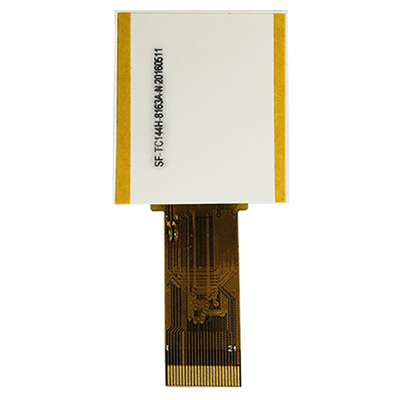 128x128 사각형 LCD 디스플레이 화면 1.44 인치 TFT LCD 8 비트 MPU 인터페이스 플러그링 타입 연결