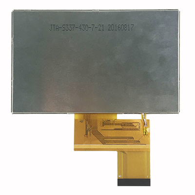 480x272 LCD TFT 4.3 인치 40 핀 IPS 가득 찬 시야 각도 RGB 인터페이스