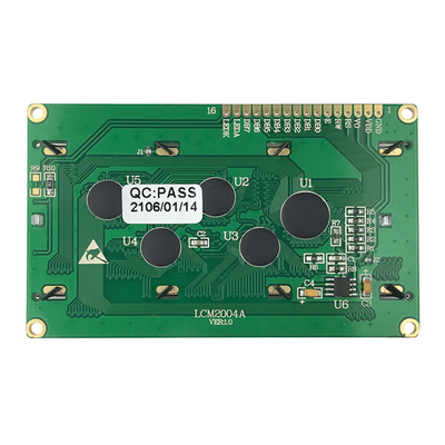 SFBM2004HX-A-Y 20x4 캐릭터 LCD 디스플레이 모듈 3V STN 노란색/녹색 SPLC780D 호환 kontrast 조정 VO 핀 쉬운 튜닝