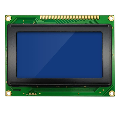 20 핀 단색 사실적 LCD 디스플레이 마이크로프로세서 유닛 STN 부정적 COB 128X64 매트릭스 LCM