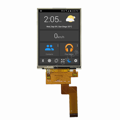 2.4-인치 IPS TFT LCD 디스플레이 QVGA 240x320 해상도 MCU 인터페이스와 RTP