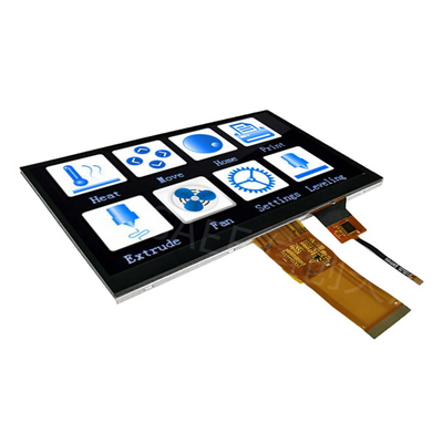 7 &quot; 인치 IPS TFT LCD 터치 1024x600 가득 찬 시야 각도 RGB 인터페이스