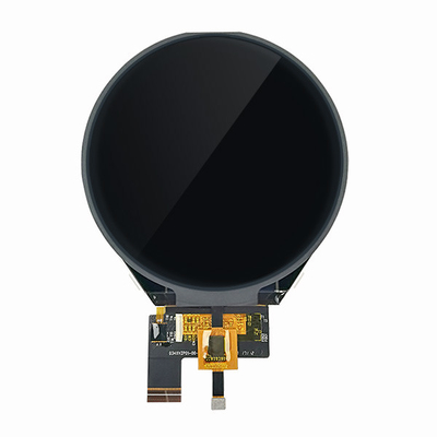 TFT LCD 디스플레이 모듈 3.4 &quot; 라운드 형상 800x800 IPS 가득 찬 시야 각도 MIPI는 CTP TFT LCD 디스플레이 모듈과 연결됩니다