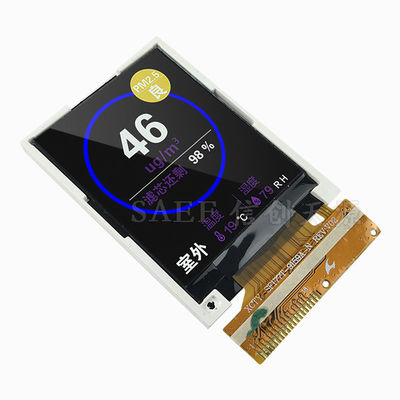 1.77인치 TFT LCD, 4선 저항막 터치 스크린 | 128x160 SPI 인터페이스 | ILI9163C 드라이버 | 소형 임베디드 디스플레이