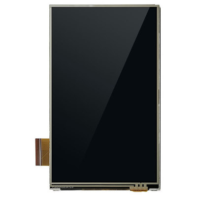 480x800 IPS 4.3 인치 TFT LCD 디스플레이 미피는 45개 핀을 저항성 접촉 패널과 공유합니다