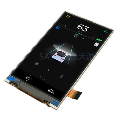 480x800 TFT LCD IPS는 산업적 스마트 장치를 위한 3.7 &quot; 인치 MIPI 인터페이스를 드러냅니다